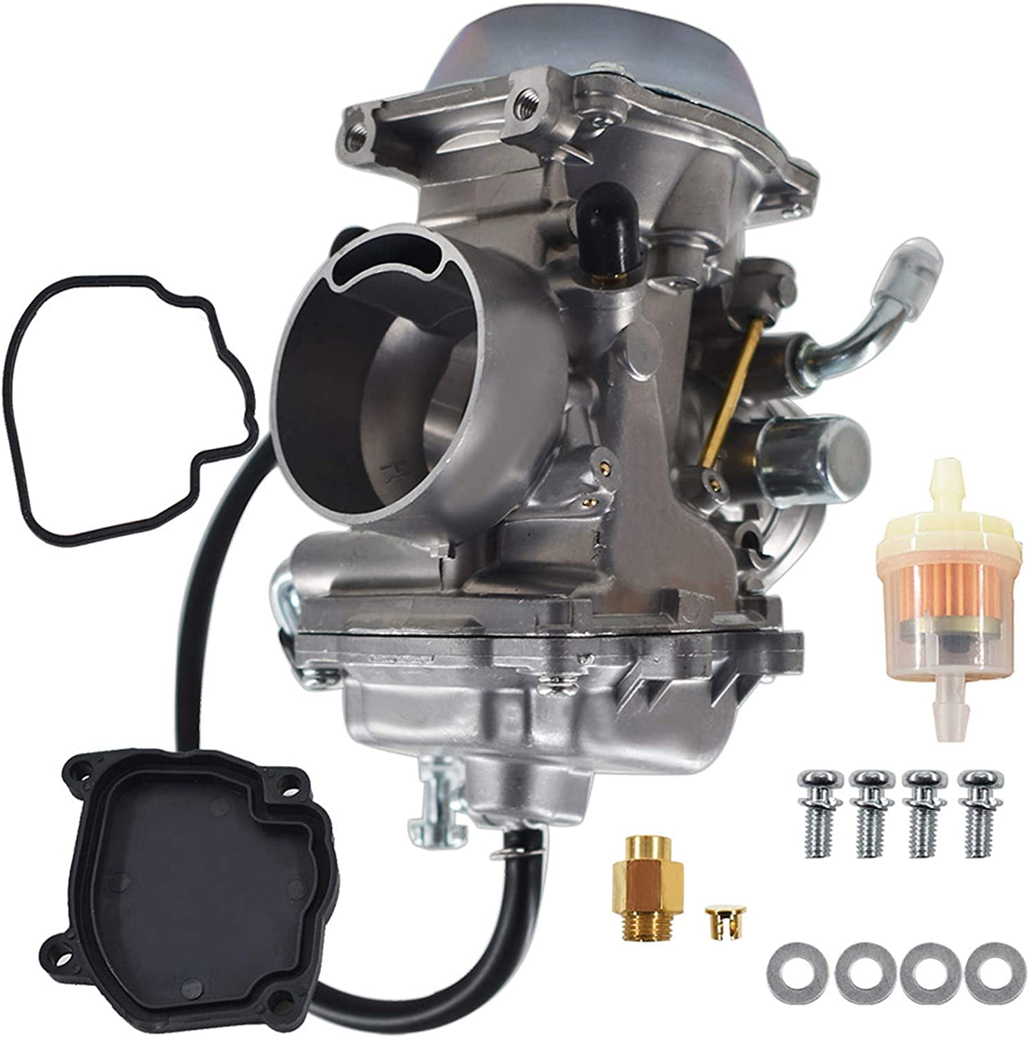 NEW Carburetor Carb For Suzuki King Quad 300 LTF300F LTF4WDX 1991 1992 1993-1999 - Foto 9
