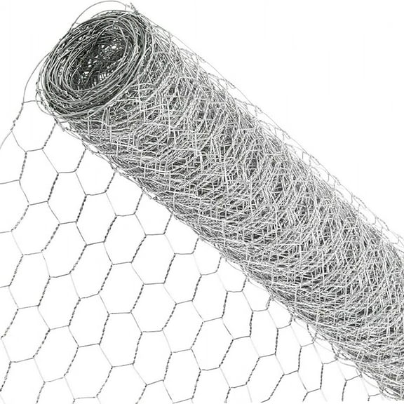 ALL-CARB NEW Galvanized Poultry Net Metal Mesh Fencing Chicken Wire 2" Holes