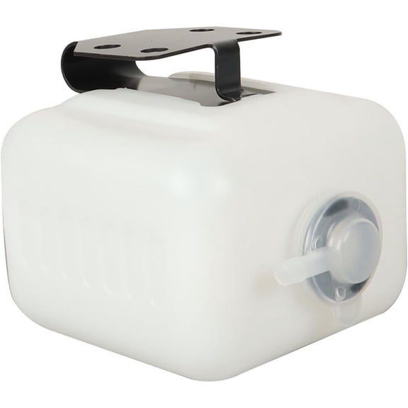 ALL-CARB Overflow Coolant Bottle Replacement for Kubota Excavator Coolant Reservoirs with Bracket
