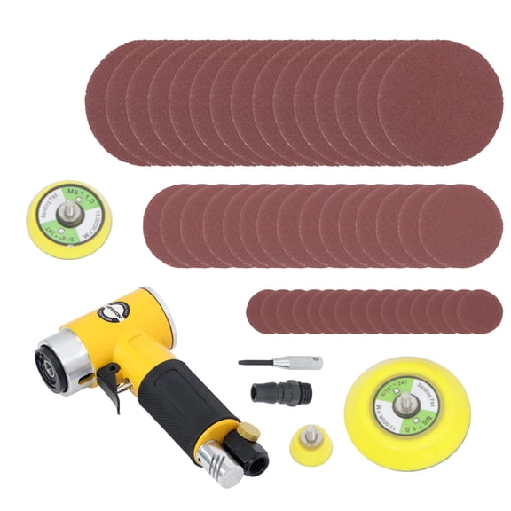 ALL-CARB Random Orbital Air Sander Mini Pneumatic Sander 1 "2" 3 " for Auto Body Work