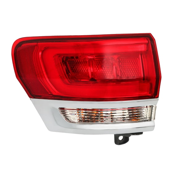 ALL-CARB Rear Brake Tail Light Assembly Replacement for 2014-2021 Grand Cherokee Laredo/Limited/Overland/Summit Driver Side Outer Tail Lamp 68110017AF CH2804106