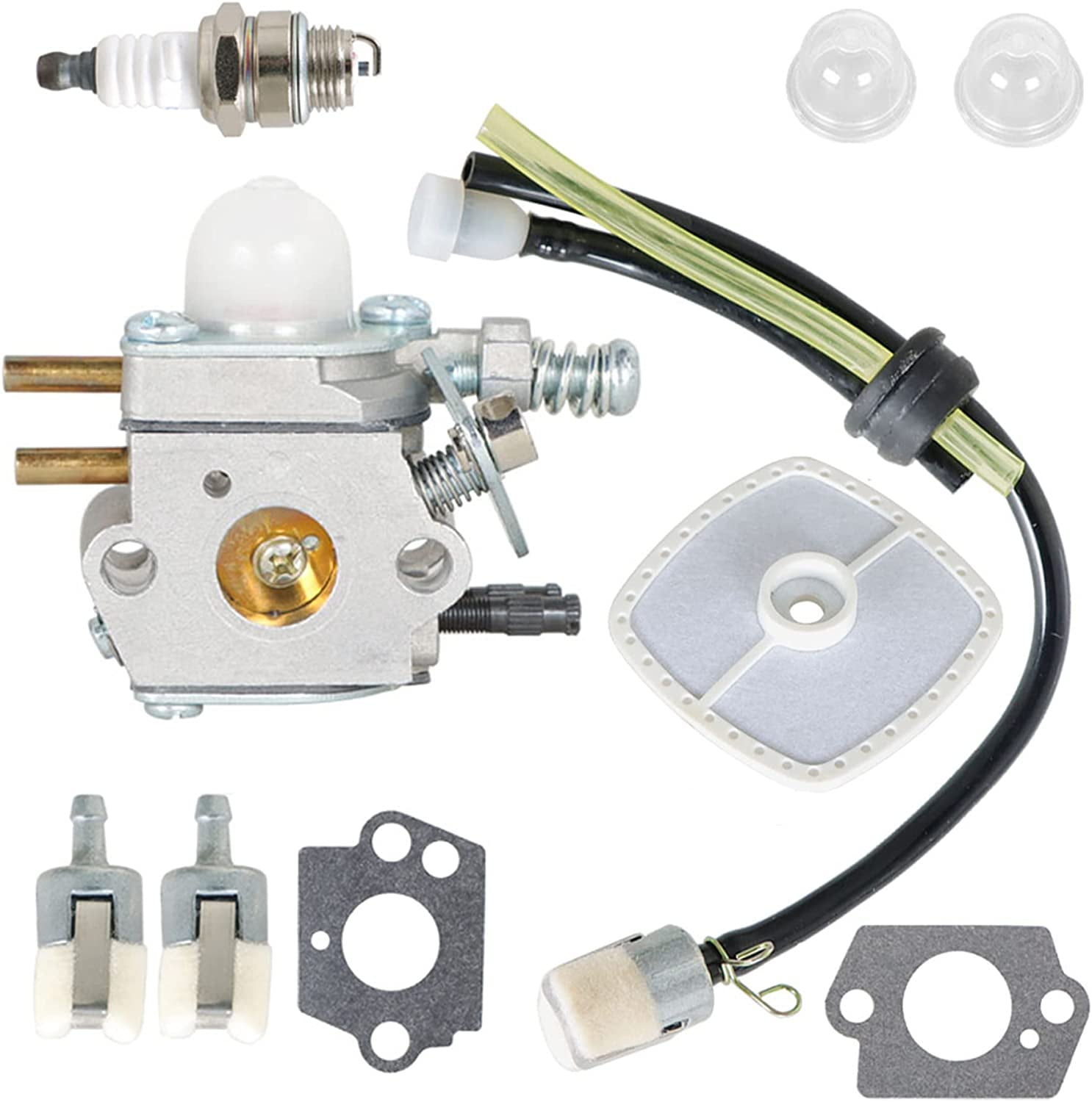 ALL-CARB SRM-2100 Carburetor Replacement for Echo SRM-2110 GT-2000 GT-2000R PAS2000 Replace C1U-K29 C1U-K47 C1U-K52 Trimmer