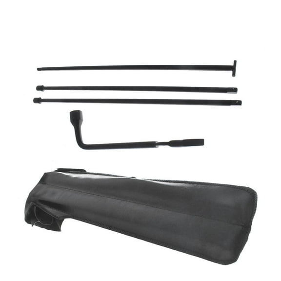 ALL-CARB Spare Tire Jack Tool Set Kit Wheel Tire Lug Wrench Repair Tool Replacement for 2005-2015 Nissan Frontier 2004-2015 Nissan Titan 99501EB00B