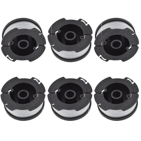 ALL-CARB Spool Replacement For BLACK+DECKER AF-100-3ZP 30ft .065" 6-Pack