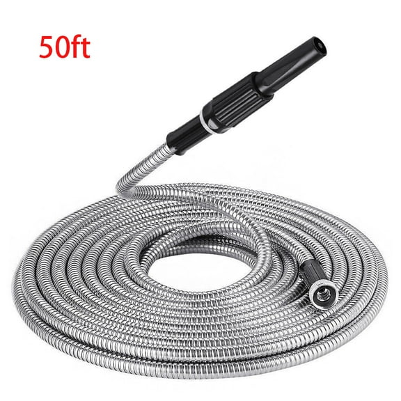 All-Carb Stainless Steel 0.75” x 100’ Heavy Duty Garden Hose