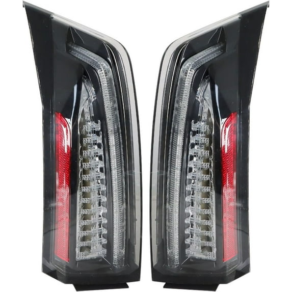 ALL-CARB Tail Light Left and Right Side Replacement for 2013-2018 ATS Rear Brake Lamp 84081571, 84081570, GM2801260, GM2800260