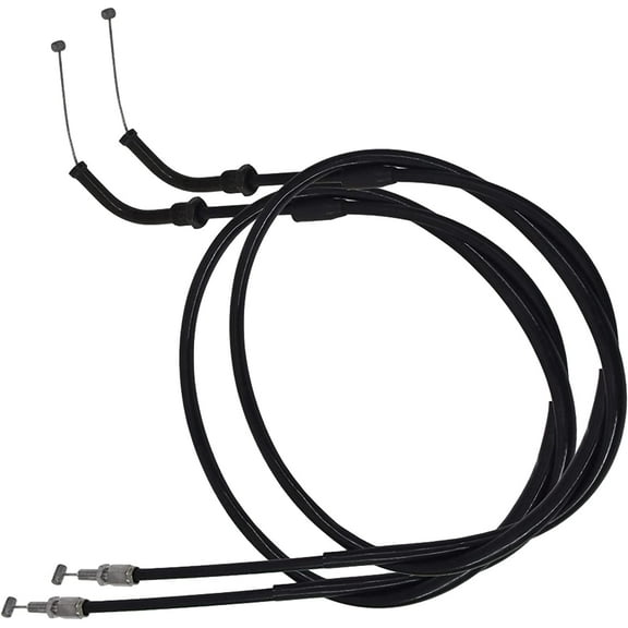 ALL-CARB Throttle Cable Push & Pull Set Replacement for Honda Nighthawk 700S / 550/650 / 450 CX500T Turbo Hawk 450 CB450T CB650C Custom FB04003