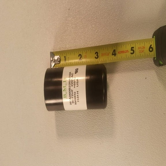 ALL Genie 1/2 Horse Power Garage Door Openers 19988A Capacitor BY BMI (Made in the USA) (Does not fit GPS-1200 Stealth, PMX-1200 and Excelerator model Garage Door Openers)