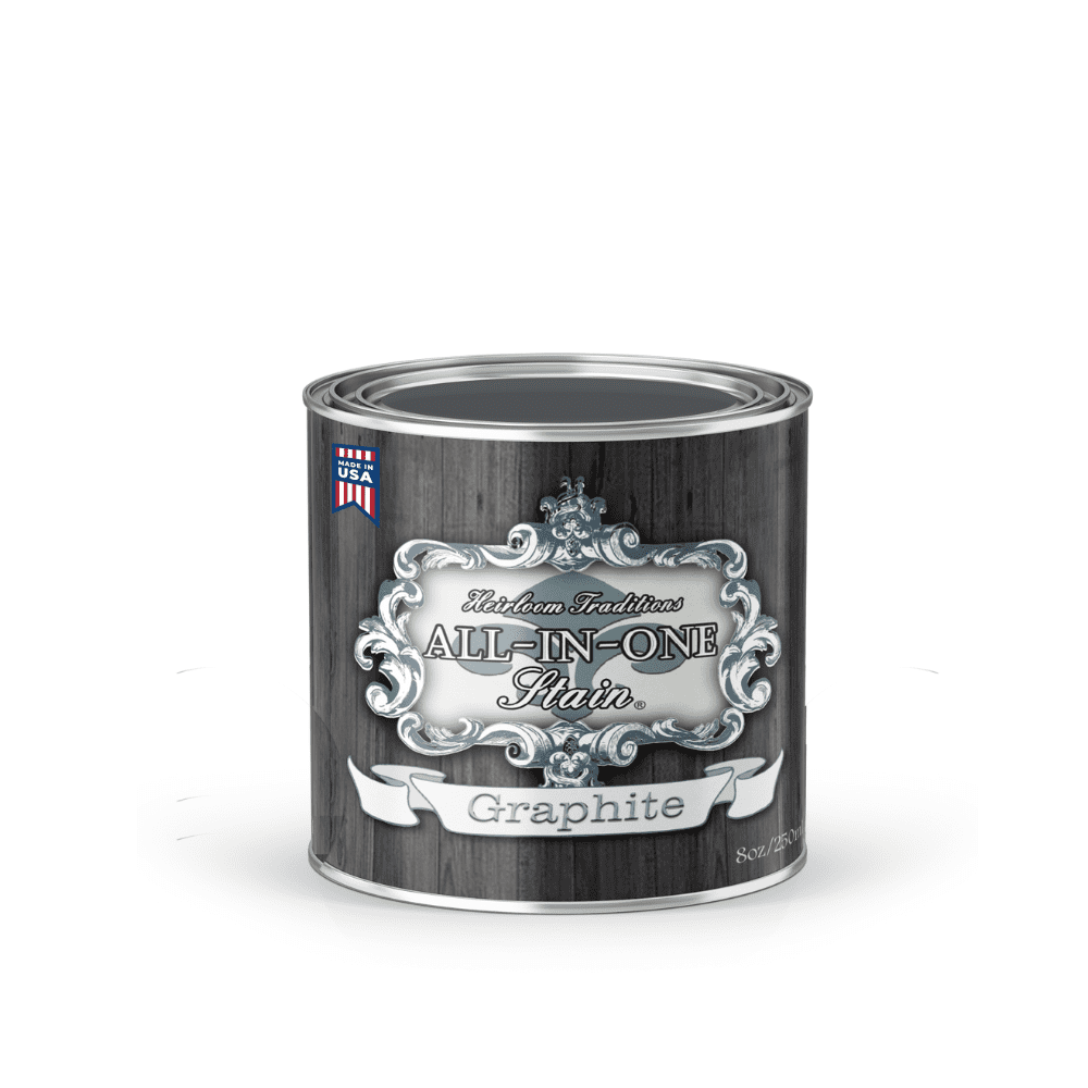 ４本セットNANO CLEAR All in One Emulsion Heirloom Traditions ALL-IN-ONE Gel Stain, Graphite (steel gray
