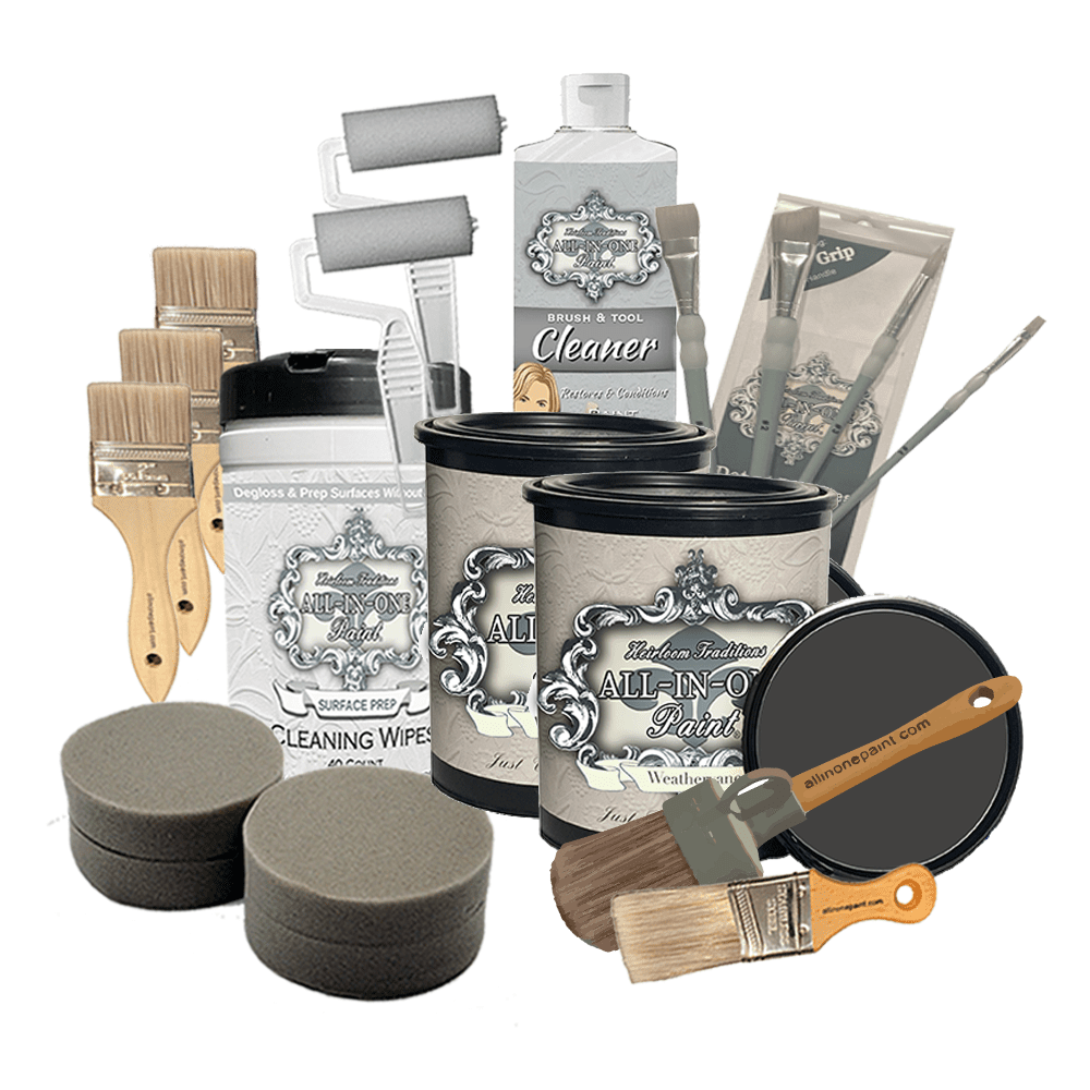 ALLINONE Paint, 2 Quart Deluxe Paint Bundle and Kit