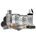 thumbnail image 1 of ALL-IN-ONE Paint by Heirloom Traditions, 2 Quart Deluxe Cabinet Paint Bundle and Tool Kit - Linen (off-white), 1 of 4