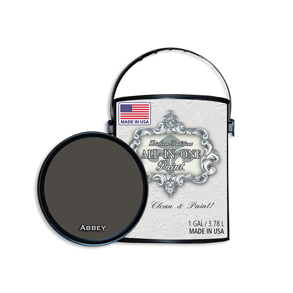 ALLINONE Paint, Abbey (Warm Gray), 128 Fl Oz Gallon. Durable