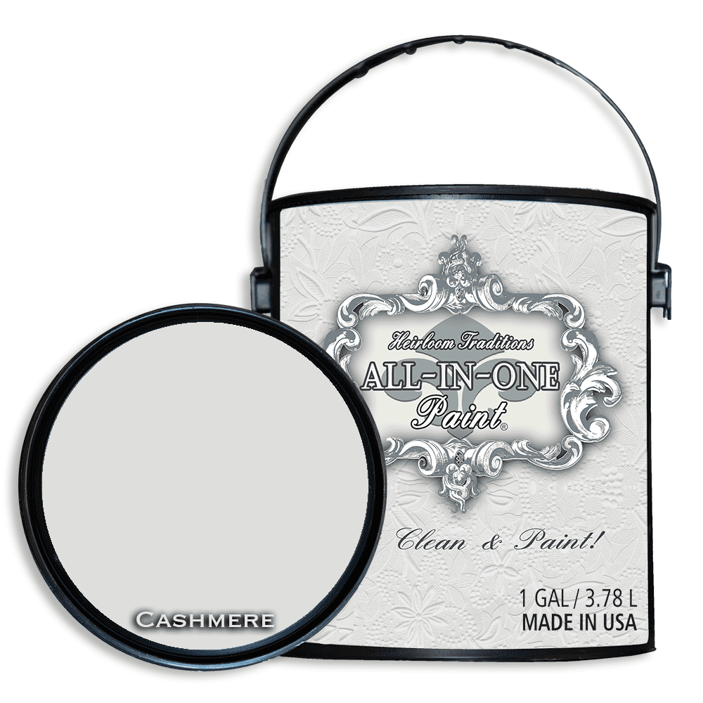 ALLINONE Paint, Cashmere (True White), 128 Fl Oz Gallon. Durable
