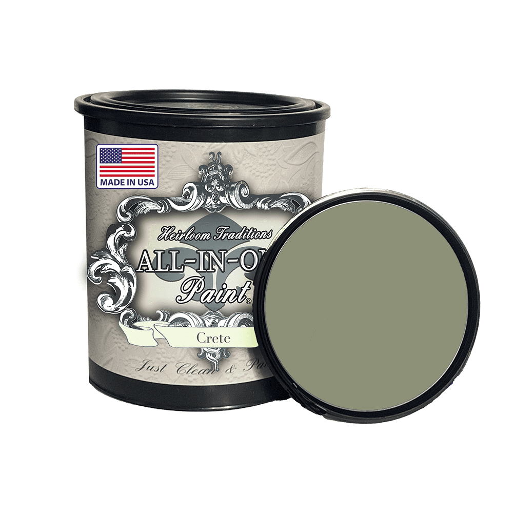 Heirloom Traditions AllinOne Olive Green Crete Paint, Indoor/Outdoor