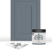 ALL-IN-ONE Paint, Durable cabinet and furniture paint. Built in primer and top coat, no sanding needed. Includes our 30 featured color card - Haven, 8oz Sample