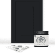 ALL-IN-ONE Paint, Durable cabinet and furniture paint. Built in primer and top coat, no sanding needed. Includes our 30 featured color card - Iron Gate, 8oz Sample