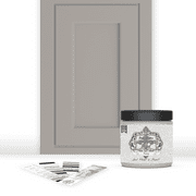 ALL-IN-ONE Paint by Heirloom Traditions, Putty Light Taupe, 8oz Sample - Durable cabinet and furniture paint. Built in primer and top coat, no sanding needed. Includes our 30 featured color card.