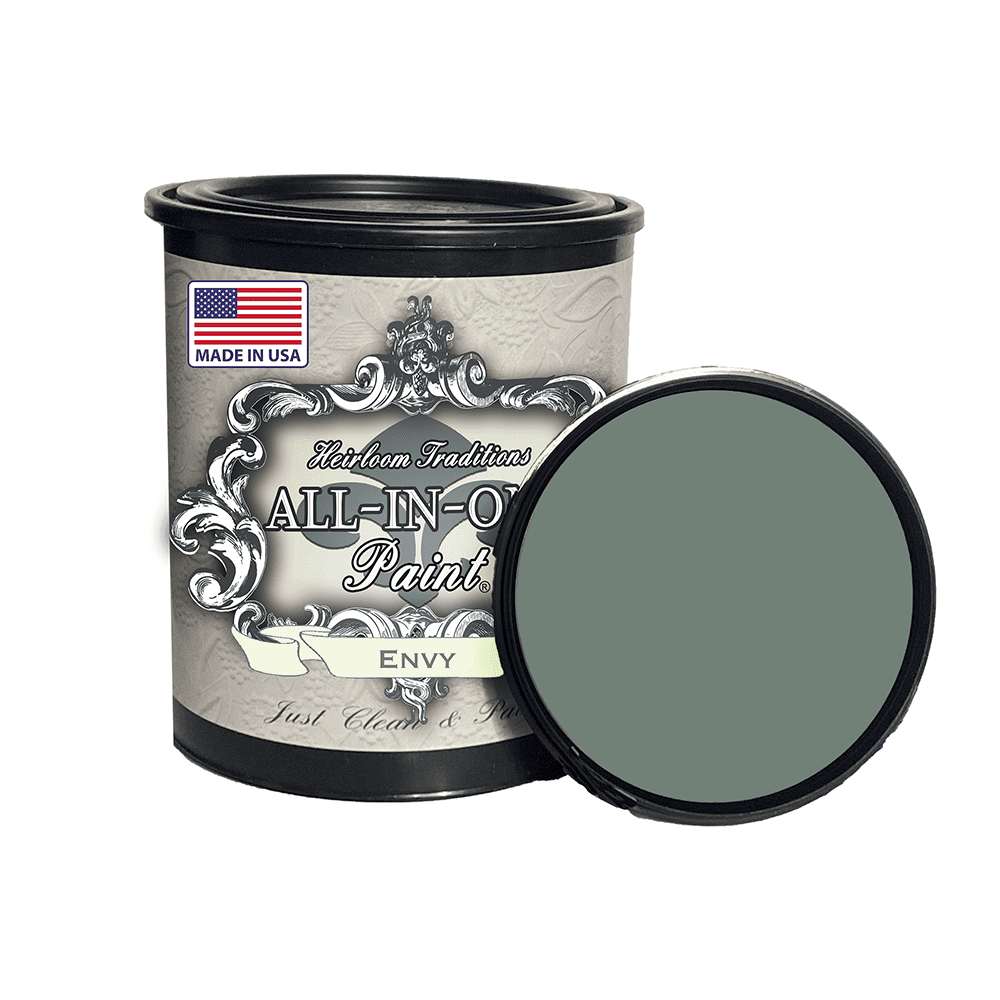 Heirloom Traditions ALLINONE Indoor/Outdoor Envy Paint (Slate Green