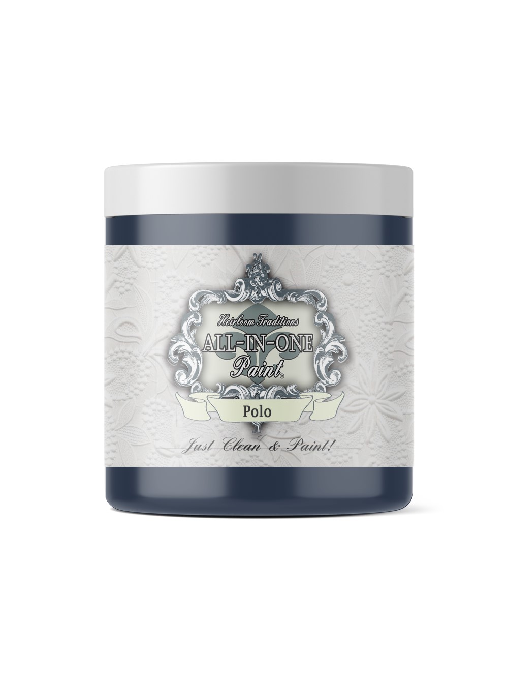 ALLINONE Paint, Polo (Dark Navy), 8 Fl Oz Sample. Durable and