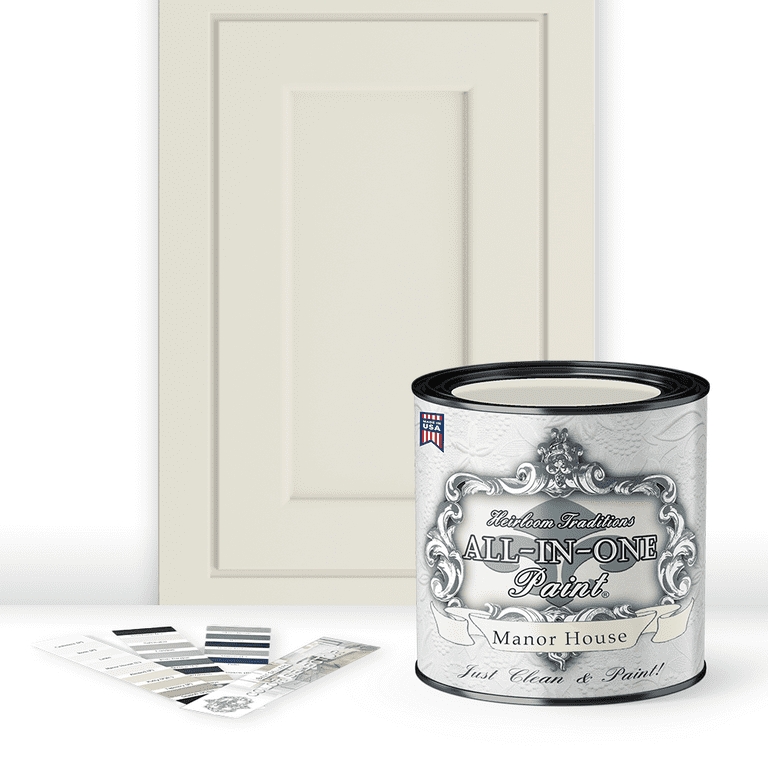 Heirloom Traditions All In One Manor House Creamy Off White Paint for Home Exterior and Interior 32 Fl Oz Quart Walmart