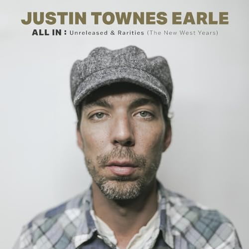 Justin Townes Earle All In: Unreleased & Rarities: Deluxe Edition (The New West Years) (Indie Exclusive, Gold Colored Vinyl, With Book) (2 Lp's) Records & LPs