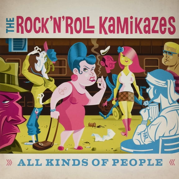 Rock'N'Roll Kamikaze ALL KINDS OF PEOPLE (Vinyl Record)
