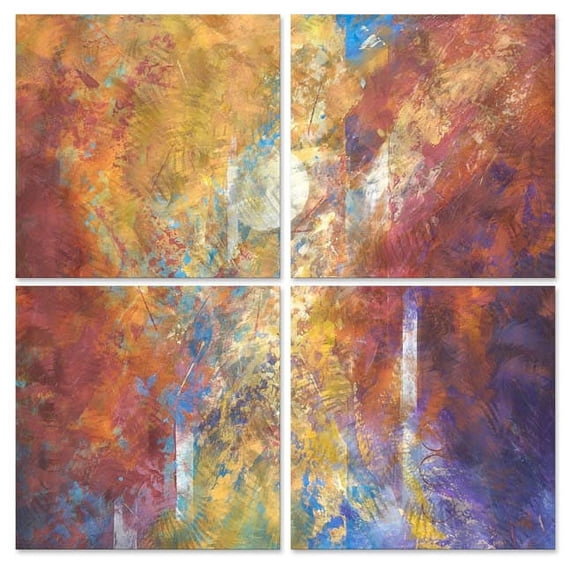 ALL MY WALLS Marianne Hornbuckle 'Turning' Metal Wall Art