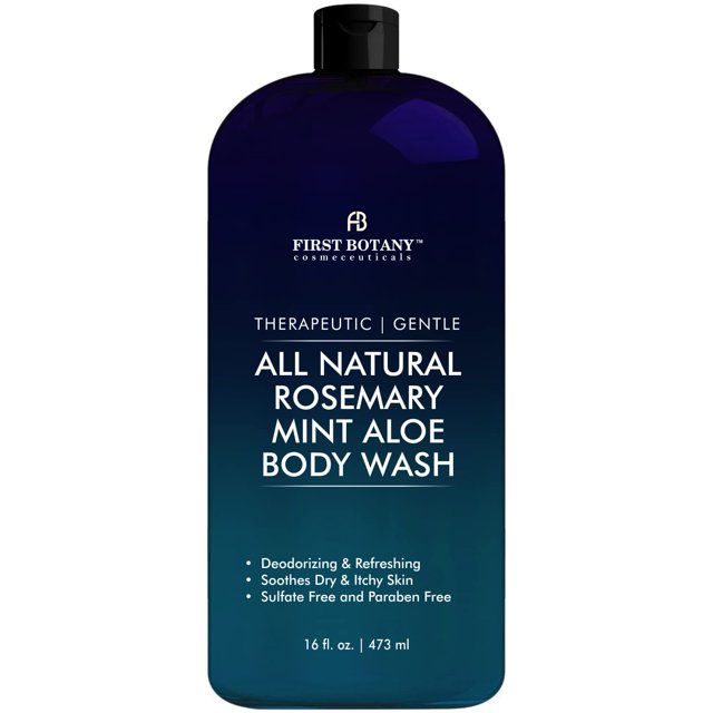 ALL Natural Body Wash Fights Body Odor, Athleteâ€™s Foot, Jock Itch, Nail Issues, Dandruff