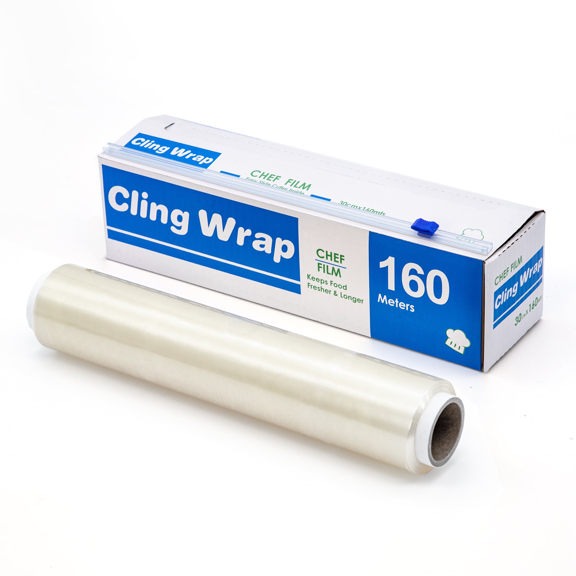 ALL PRIDE A Roll of 1000 SQ FT Cling Wrap Dispenser with Slide Cutter