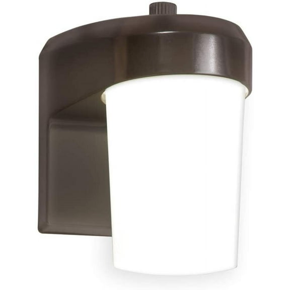 HALO ALL-PRO Outdoor Security FE0650LPC LED Entry and Patio Light, Bronze Residential Use, Standard Application