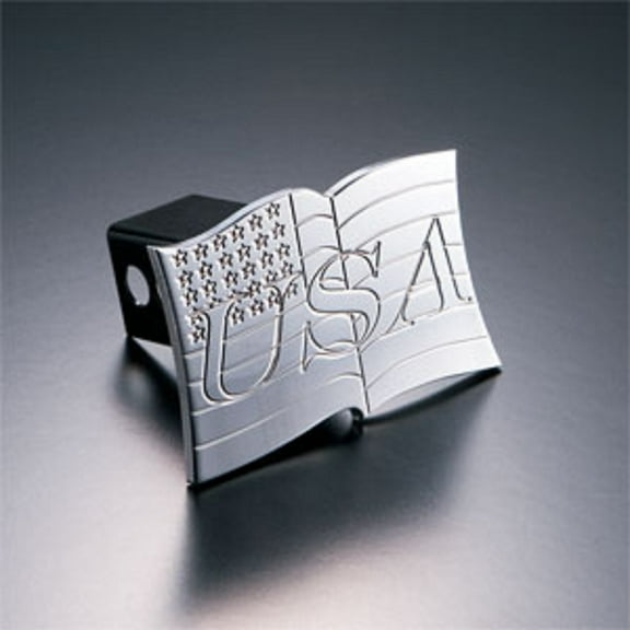 ALL SALES 1009 UNIVERSAL 2IN RECEIVER USA FLAG HITCH COVER
