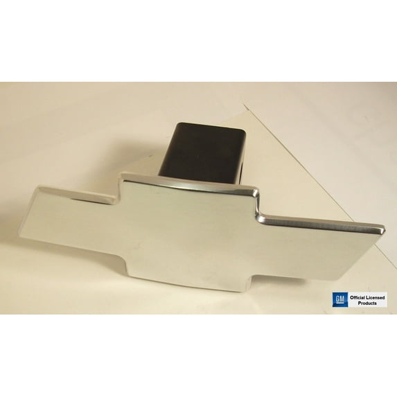 ALL SALES 1036 UNIVERSAL 2IN RECEIVER HITCH COVER BOWTIE POLISHED