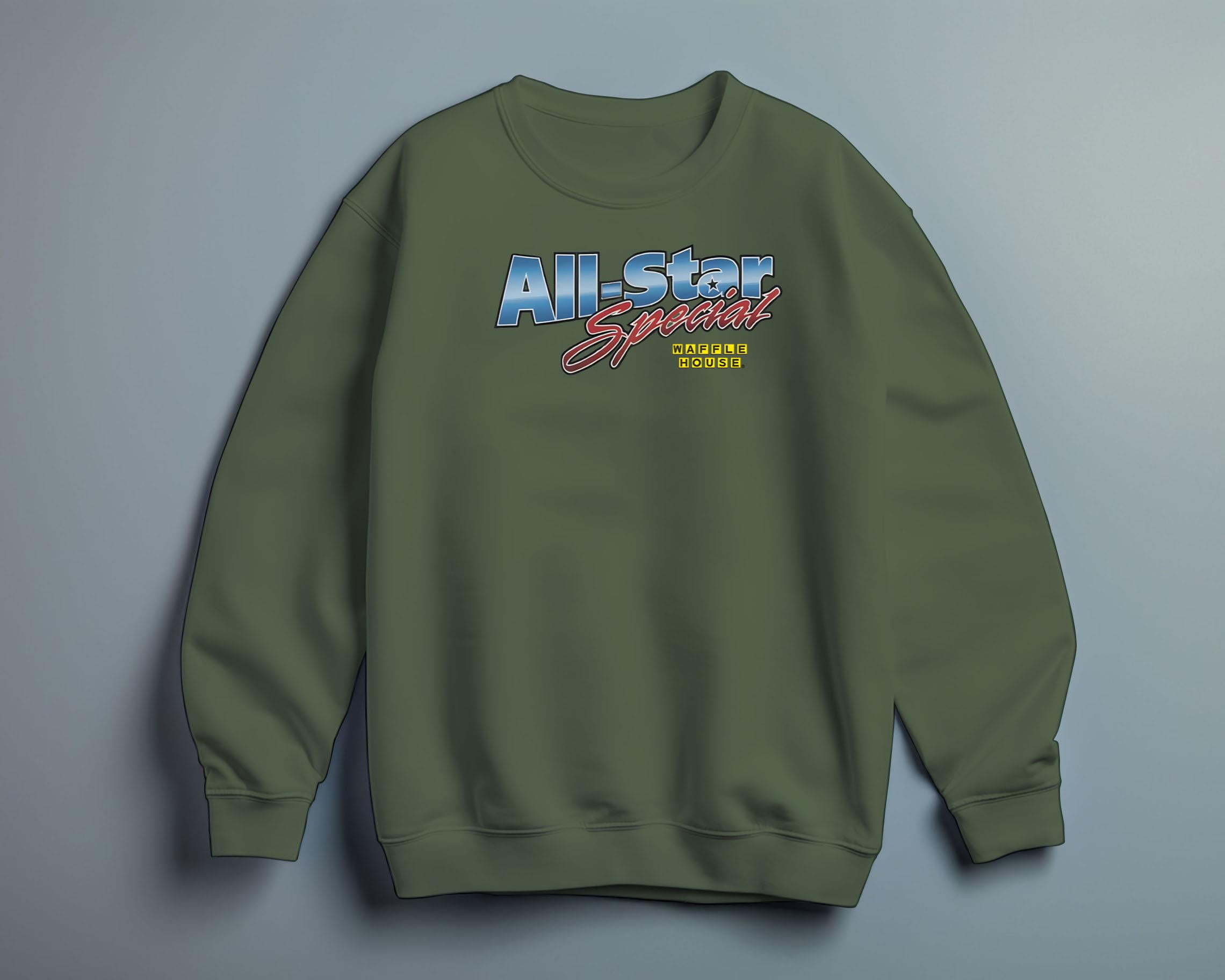 ALL-STAR SPECIAL Waffle House Tee Shirt Short-Sleeve Unisex