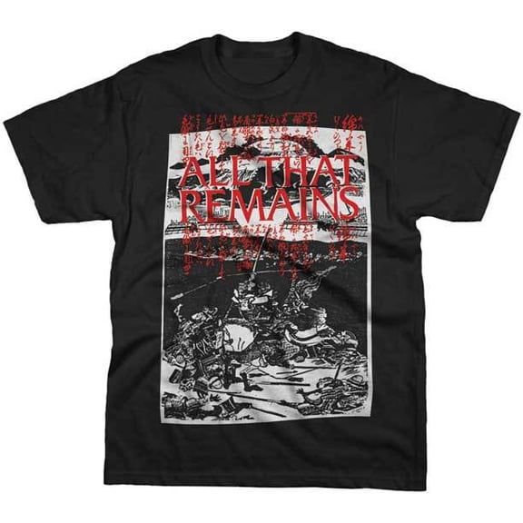 ALL THAT REMAINS Battle Scene Foil T SHIRT New S-M-L-XL