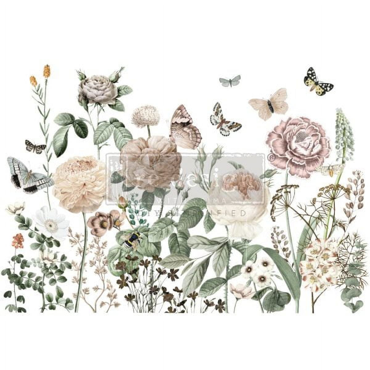 ALL THE FLOWERS REDESIGN WITH PRIMA TRANSFER