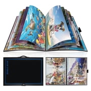 Large Puzzle Binder   Space-Saving Storage Folder for 500 1000 Piece Puzzle Collection, Holds 20 Puzzles, HD Film Pockets, Birthday Gift for Mom & Grandma