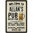 thumbnail image 1 of ALLAN'S Pub Sign Vintage Man Cave Bar Wall Decor Gift 8x12 Metal 108120028253, 1 of 1