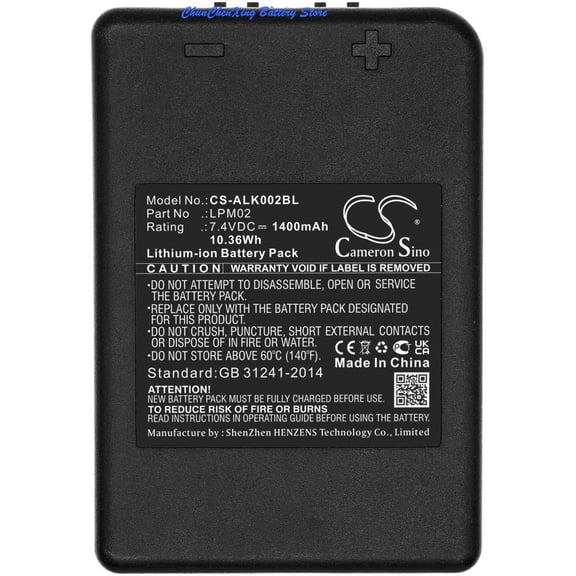 ALLCCX 1400mAh Crane Remote Control Battery LPM02 for Autec Funkfernsteuerung Air, Dynamic,AJR AJS FJL FJM FJR AJM FJS MJ