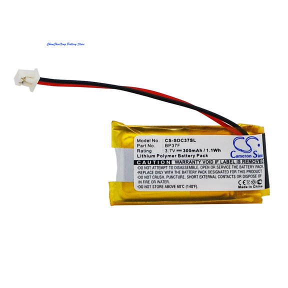 ALLCCX 300mAh Battery BP37F for Dogtra EF3000 Gold, EF3000 Gold Dog containment sy, iQ, iQ plus remote dog training co