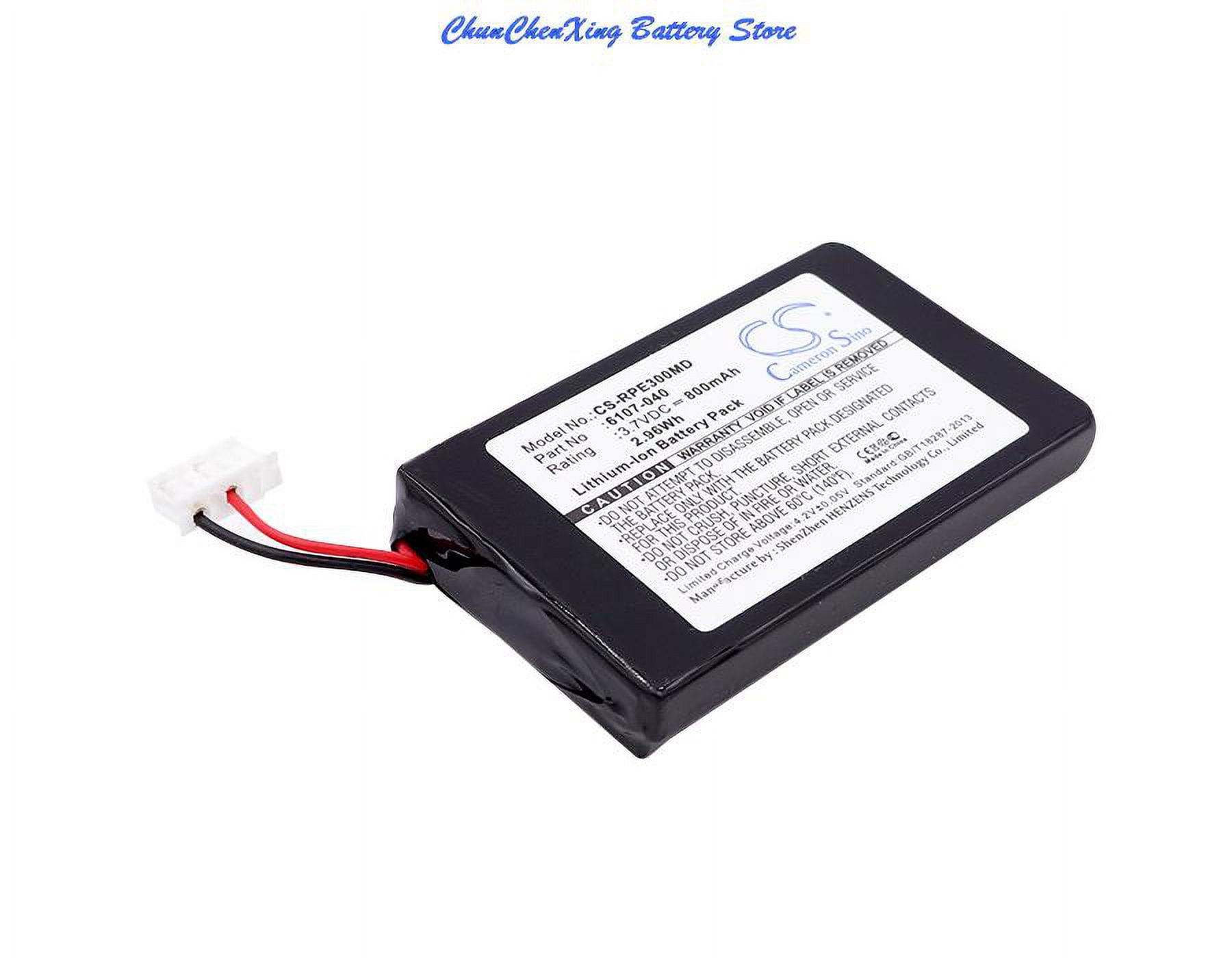 ALLCCX 800mAh Battery 6107-040 for Rainin EDP3, EDP3 Plus pipettes, Pipette EDP3, EDP3 Plus, Pipette 20-200uL