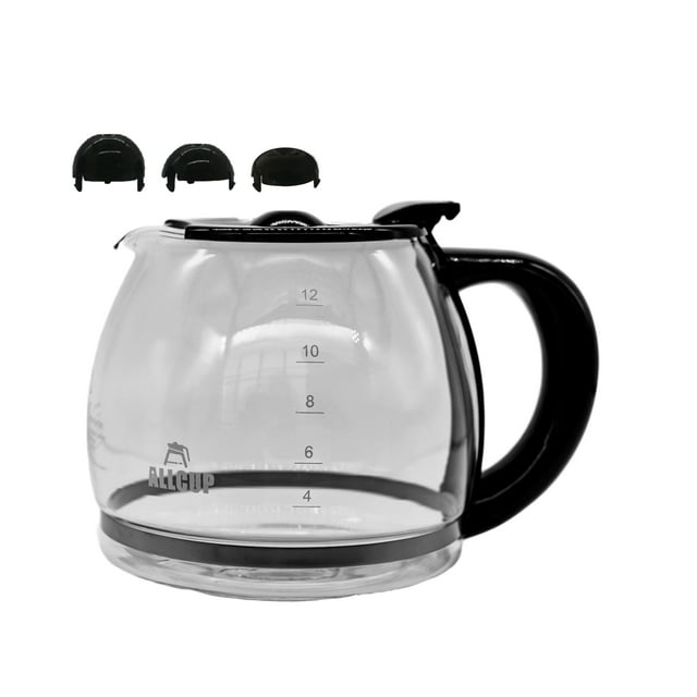 ALLCUP 12CUP Glass Replacement Coffee Carafe Compatible with Mr