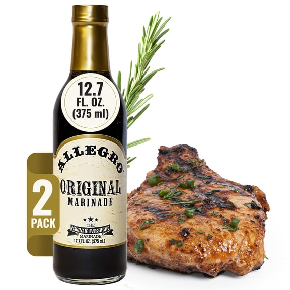 ALLEGRO Original Marinade 12.7 oz (Pack of 2) H2FS