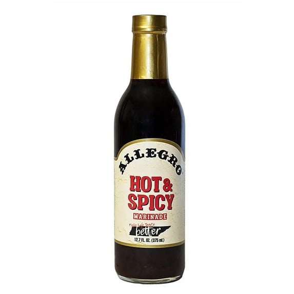 ALLEGRO - The Marinate Everything Marinades - Hot & Spicy 12.7 oz, Pack of 2