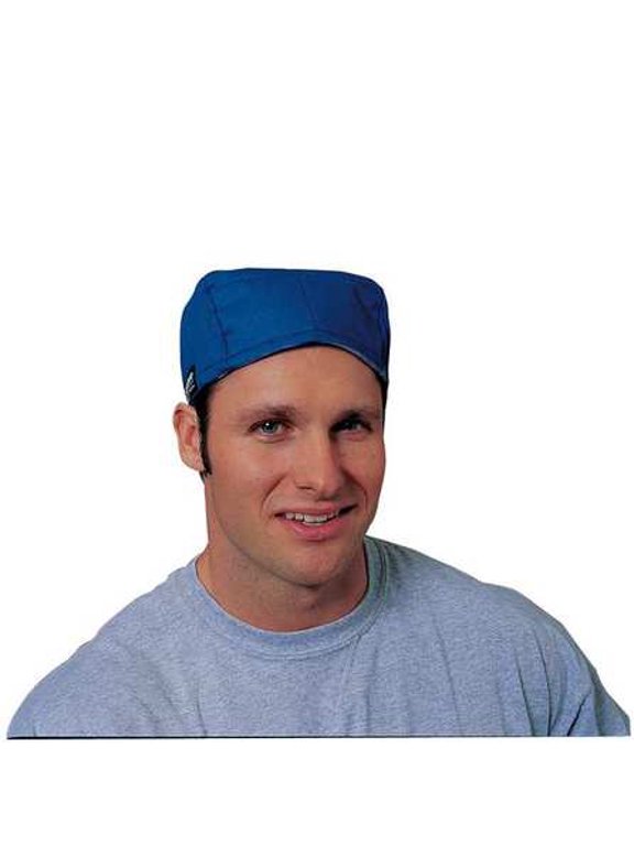 Triangle Hat,Cotton ,Blue 8408