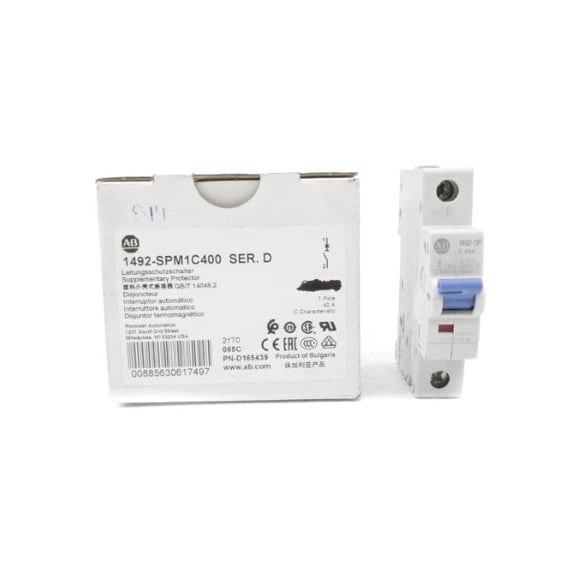 ALLEN BRADLEY 1492-SPM1C400 SER. D 277VAC 40A NSMP