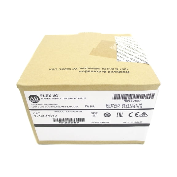 ALLEN BRADLEY 1794-PS13 SER. B 120/230VAC DATE: 2018 NSFS
