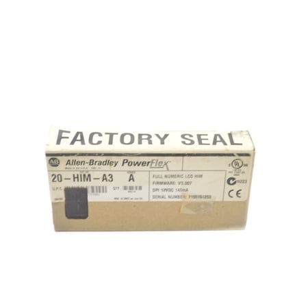 ALLEN BRADLEY 20-HIM-A3 SER. A F/W 3.007 12VDC NSFS