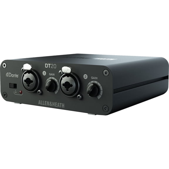 Allen & Heath DT20 Dante Input Interface with Power Supply