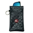 thumbnail image 1 of ALLEYWELLS Glasses Case Double Pouch, Large Squeeze Top Sunglasses Case with Buckle, Adult, Black, 1 Piece, 1 of 5