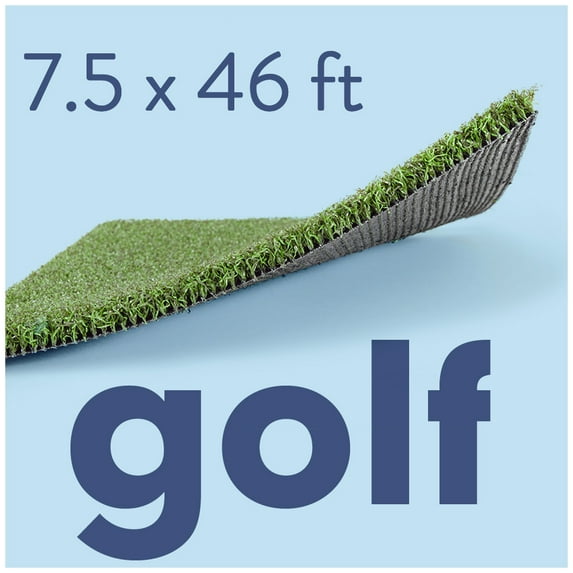 ALLGREEN Golf 7.5 x 46 FT Artificial Grass for Golf Putts Indoor/Outoor Area Rug
